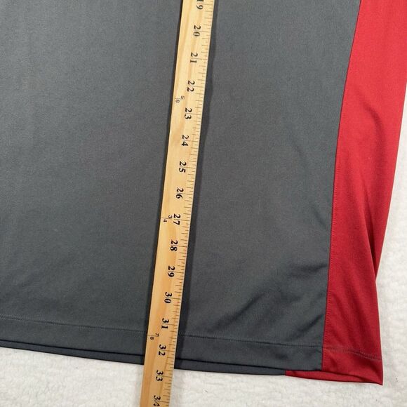 Nike Alabama Crimson Tide Polo Men XL Grey Dri-Fit Bama Active Performance Shirt - Picture 6 of 9